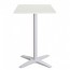 Nordic Outdoor Bar Table White Base