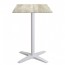 Nordic Outdoor Bar Table White Base