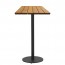 Annick II Recycled Wood Bar Table-Natural
