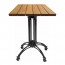 Angel Rustic French Bistro Outdoor Table-Natural