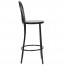 Outdoor Bentwood Bar Stool with Backrest