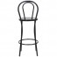 Outdoor Bentwood Bar Stool with Backrest