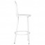 Outdoor Bentwood Bar Stool with Backrest