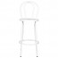 Outdoor Bentwood Bar Stool with Backrest