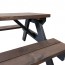 Outdoor Commercial Beer Garden Picnic Table