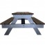 Outdoor Commercial Beer Garden Picnic Table