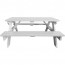 Outdoor Commercial Beer Garden Picnic Table