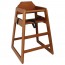 Ovela Wooden Highchair Dark Wood Finish