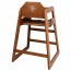 Ovela Wooden Highchair Dark Wood Finish