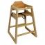 Ovela Wooden Highchair Natural Finish