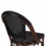 French Outdoor Bar Stool with Fabric Seat