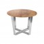 Phebe Round Coffee Table Stainless Steel Legs