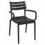 Pisa Outdoor Arm Chair Stackable