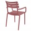 Pisa Outdoor Arm Chair Stackable