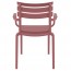 Pisa Outdoor Arm Chair Stackable
