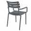 Pisa Outdoor Arm Chair Stackable