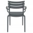 Pisa Outdoor Arm Chair Stackable