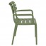 Pisa Outdoor Arm Chair Stackable