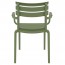 Pisa Outdoor Arm Chair Stackable