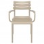 Pisa Outdoor Arm Chair Stackable
