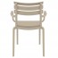 Pisa Outdoor Arm Chair Stackable