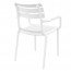 Pisa Outdoor Arm Chair Stackable
