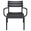 Pisa Outdoor Lounge Arm Chair Stackable