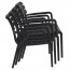 Pisa Outdoor Lounge Arm Chair Stackable