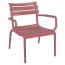 Pisa Outdoor Lounge Arm Chair Stackable
