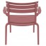 Pisa Outdoor Lounge Arm Chair Stackable