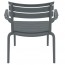 Pisa Outdoor Lounge Arm Chair Stackable