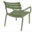 Pisa Outdoor Lounge Arm Chair Stackable