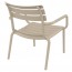 Pisa Outdoor Lounge Arm Chair Stackable