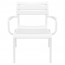 Pisa Outdoor Lounge Arm Chair Stackable