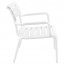 Pisa Outdoor Lounge Arm Chair Stackable