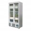 Polar Double Sliding Door Upright Back Bar Cooler