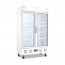 Polar Two Door Upright Display Cabinet 944Ltr White