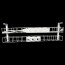 Rapid Wiring Dual Tier Cable Basket 4 GPO + 3 DATA