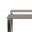 Rectangular Table Legs Stainless Steel Set of 2
