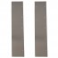 Rectangular Table Legs Stainless Steel Set of 2