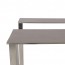 Rectangular Table Legs Stainless Steel Set of 2
