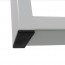 Rectangular Table Legs Steel Set of 2