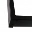 Rectangular Table Legs Steel Set of 2