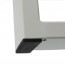 Rectangular Table Legs Steel Set of 2