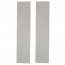 Rectangular Table Legs Steel Set of 2