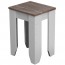 Recycled Wood Cafe Stool Custom Colour