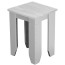 Recycled Wood Cafe Stool Custom Colour with White Top