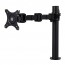Revolve Pole Mounted Single Monitor Arm