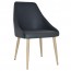 Rhea Side Chair Slim Birch Metal Legs