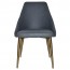 Rhea Side Chair Slim Brass Legs
